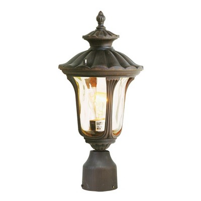 Livex Lighting Oxford 1 - Light Post Light in  Imperial Bronze