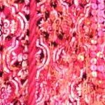 pink burst textured stencil
