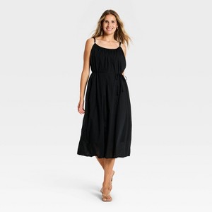 Women's Beaded Tie-Waist Maxi Dress - A New Day™ : Target