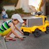 Jojoka 6V Ride on Truck for Toddlers -Electric Car w/Spacious Storage,Music,LED Lights,Rechargeable Battery & Easy Start Button - 3 of 4