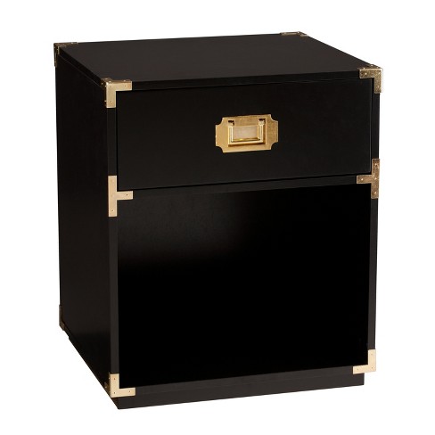 Claude Tall Storage Side Table With Drawer Aiden Lane Target