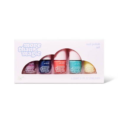 Nail Polish Set - 0.5 fl oz/5pk - More Than Magic™ - Clear