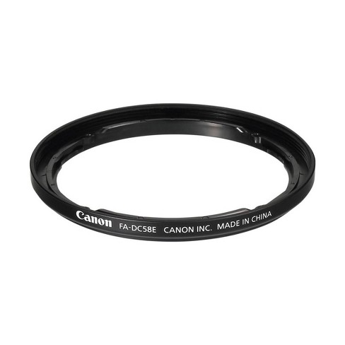 Canon Powershot G1 X Mark Ii Digital Camera To 58mm Filter Adapter Ring Target