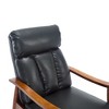 CAVINAS Modern Recliner Accent Chair,Adjustable  Lounge Chair with Footrest,Solid Wood Frame Armchair for Living Room,Home Theater - 4 of 4