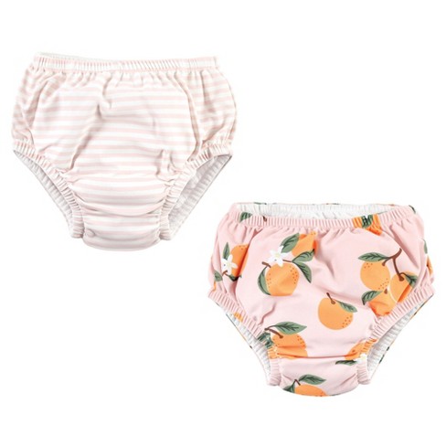 Hudson Baby Infant Girl Swim Diapers Oranges Target