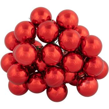 Northlight 6.75" Shiny Red Shatterproof Ball Ornament Christmas Pick