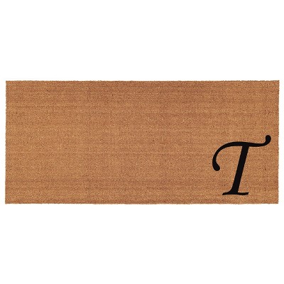 Calloway Mills 153622448A Urban Chic Monogram Doormat 2 ft. x 4 ft.