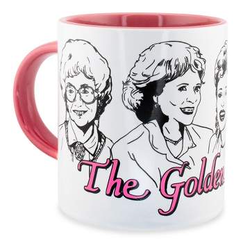 Just Funky The Golden Girls Character Coffee Mug | Holds 14 Ounces