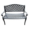 Modern Aluminum Patio Bench - Oakland Living
 - 2 of 4