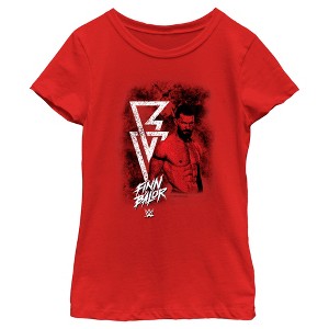 Girl's WWE Finn Balor Portrait T-Shirt - 1 of 4