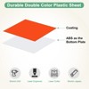 Unique Bargains Plastic Laser Engraving DIY Indoor Outdoor Engraving Blank Materials - 2 of 4