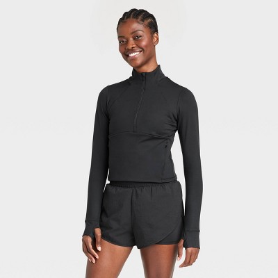 This £30  jumper is a perfect dupe of Lululemon's £90 half-zip hoodie  – it even has the same thumb holes