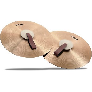 Stagg STAGG 14" Marching/Concert cymbals - Pair - 1 of 1