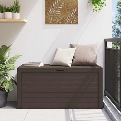 Storage Box Polypropylene 45.7 x 17.3 x 21.7 in vidaXL