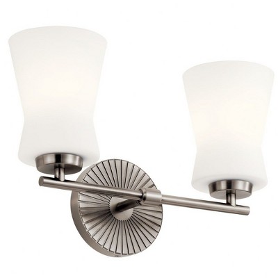 Kichler Lighting Brianne 2 - Light Vanity in  Classic Pewter