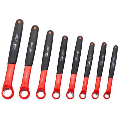 Powerbuilt 8 Piece Insulated VDE Offset Box End Set