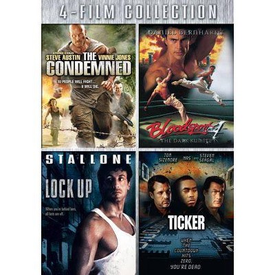 Condemned / Bloodsport 4 / Lock Up / Ticker (DVD)(2010)