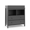 Storkcraft Alpine 2-Drawer Dresser with Changing Table Topper - 2 of 4