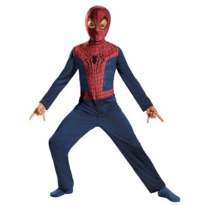 Boys' Spider-man Fabric Costume Mask - 16 In. - Red : Target