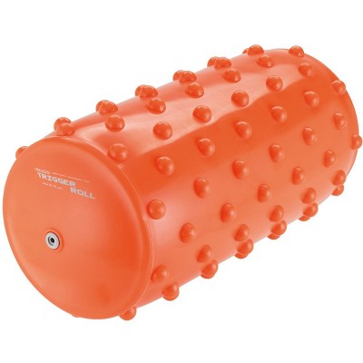 Gymnic Trigger Roll Inflatable Therapy Roll with Sensory Bumps - Orange