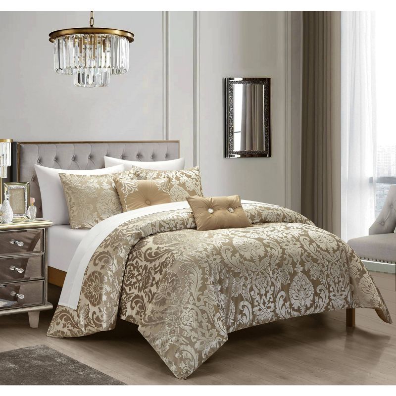 Chic Home Design Athina Comforter Set, 3 of 11