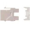 Monoprice Cat6 RJ45 180-Degree Dual IDC Keystone for 22-24AWG Solid Wire, White - 3 of 4
