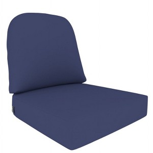 Covers&All Outdoor 5 in Seat / Back Cushion with Highly Durable Cover Rite Fabric, 22 in W x 24 in L x 5 in Thick - 1 of 4