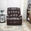 Oversized Electric Lift Recliner with Dual Remote, Massage and Heating - 3 of 4