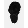 Bunting Faux Fur Collar Flatform Boots - 4 of 4