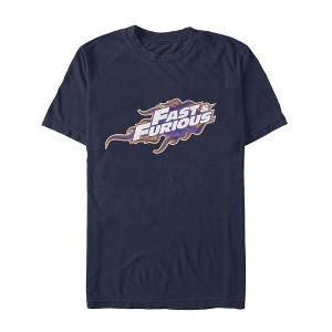 Men's Fast & Furious Flame Logo T-Shirt - 1 of 4