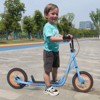 DSVIMOY 12 Inch Youth Scooter Kick Scooter for Kids 6+ with Adjustable Handlebar, Widened non-slip Footboard, Blue, 48.03"*23.62"*32.28" - 2 of 4