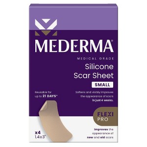 Mederma Silicone Scar Sheets - S - 4ct - 1 of 4