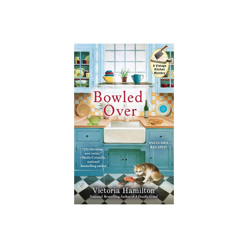 Bowled Over - (Vintage Kitchen Mysteries) by Victoria Hamilton (Paperback)