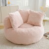 Corduroy Bean Bag Couch Oversized High Back,Bean Bag Sofa Chair with Filler for Living Room Bedroom,Large Bean Bag Chair for Gaming Home-Koiai - 2 of 4