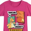 Girls' - Pokémon - Dragonite Charizard Prepare For Battle Fitted Short Sleeve Graphic T-Shirt - 2 of 4