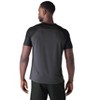 Future Planet Men's Horizon Quick-Dry Performance Sport Athletic Active Outdoor T-Shirt Tee Black / Charcoal - 2 of 4