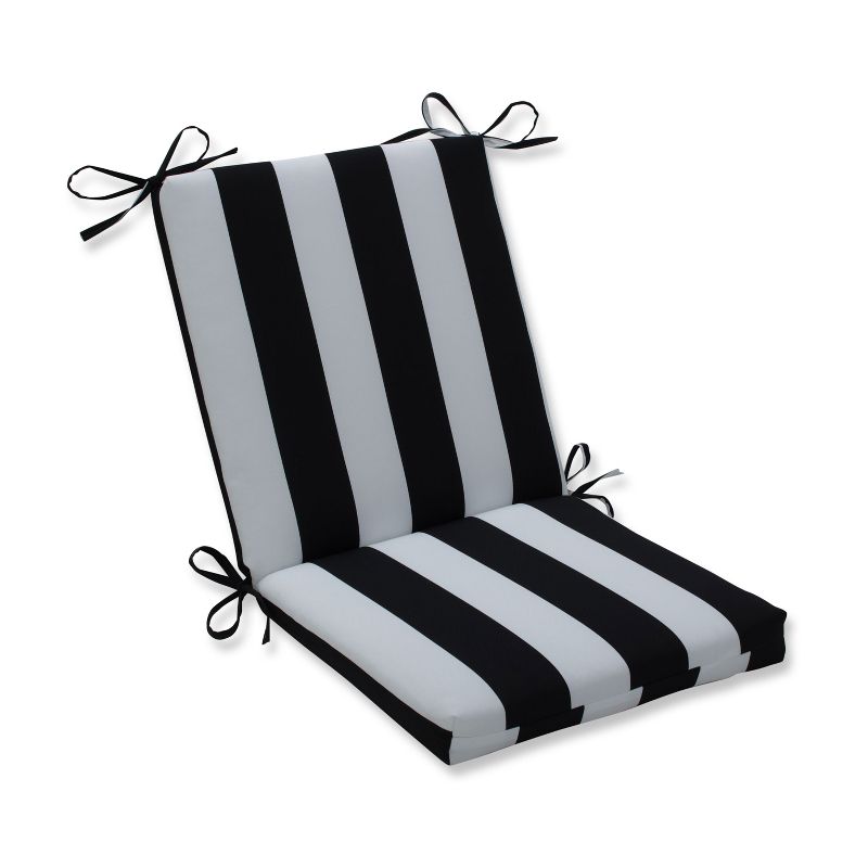 Cabana Stripe Outdoor Chair Cushion - Pillow Perfect, 1 of 4