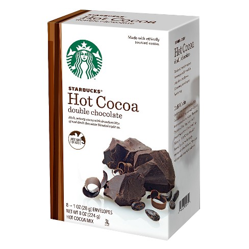 Starbucks Double Chocolate Hot Cocoa Mix 8ct Target