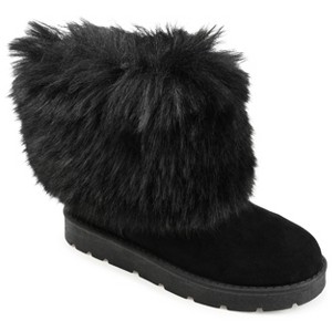 Journee Collection Womens Shanay Round Toe Pull On Winter Boots - 1 of 4