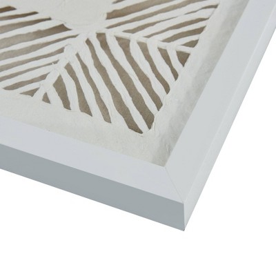 Natural Off-White Rectangular Rice Paper Shadow Box Set