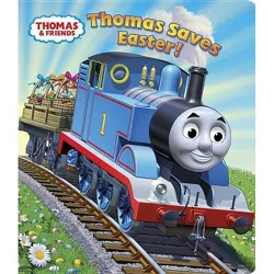 Thomas Saves Easter! (Thomas & Friends) - (Glitter Board Book) by  W Awdry (Board Book)