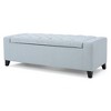 PAGED 51" Storage Ottoman Bench,Tufted End of Bed Bench with Lift Top,Ottoman with Storange for Living Room,Entryway - 4 of 4