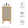 Modway Soma 18" Bathroom Vanity Cabinet - Compact Modern Wall-Mount Sink Cabinet (Sink Basin Not Included) - 2 of 4