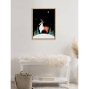 Kate & Laurel All Things Decor 18"x24" Sylvie Season's Greetings Reindeer Framed Canvas Wall Art by Amber Leaders Designs - 2 of 4