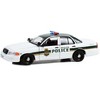 1978 Plymouth Fury Slicktop Blue Metallic w/White Top "Nevada Highway Patrol" "Hot Pursuit" 1/24 Diecast Model Car by Greenlight - 3 of 3