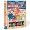 Thoughtfully Gourmet, Luchador Hot Sauce Book Gift Set, Flavors Include Smoky Bourbon, Habanero, Garlic Del Fuego & More, Hot Sauce Sampler, Set of 12 - 3 of 4
