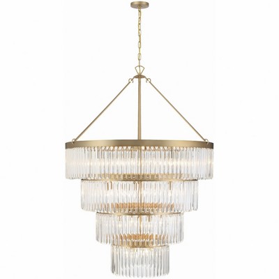 Crystorama Lighting Emory 22 - Light Chandelier in  Modern Gold