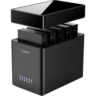 ORICO 5 Bay 3.5inch Hard Drive Enclosure USB 3.0 to SATA Magnetic Tool-Free External HDD Docking Station Case