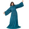 PAVILIA Fleece Wearable Blanket with Sleeves, Warm Cozy Soft Functional Lightweight Sleeved Throw Adults Men Women - 2 of 4