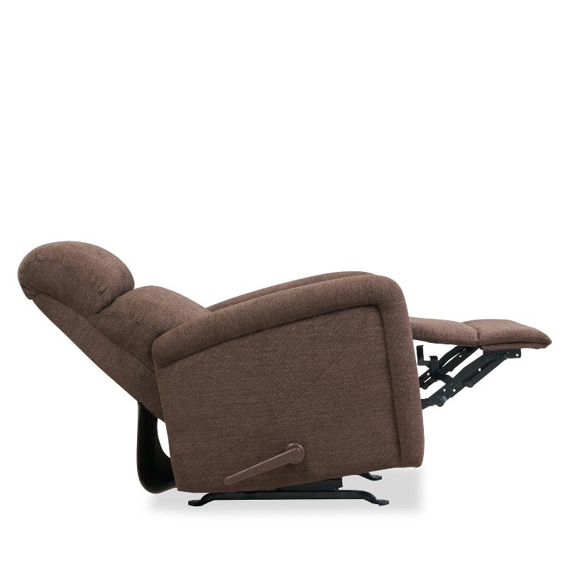 Rocker Side Lever Recliner Chair Chocolate Brown - Prolounger, 6 of 8
